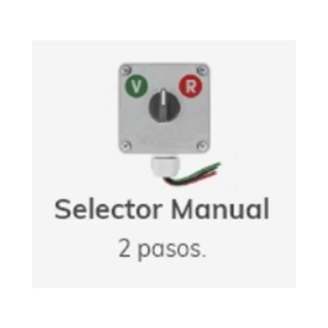 Selector manual - DFL - Fabricante de Alumbrado Público en Tlaxcala